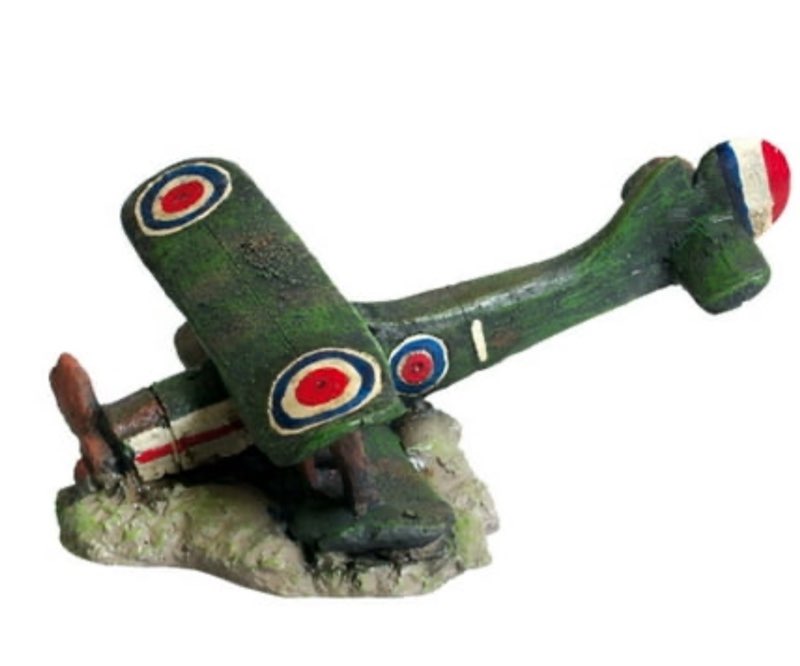 Underwater Treasures Downed Bi-Plane - Medium AUTWA009L