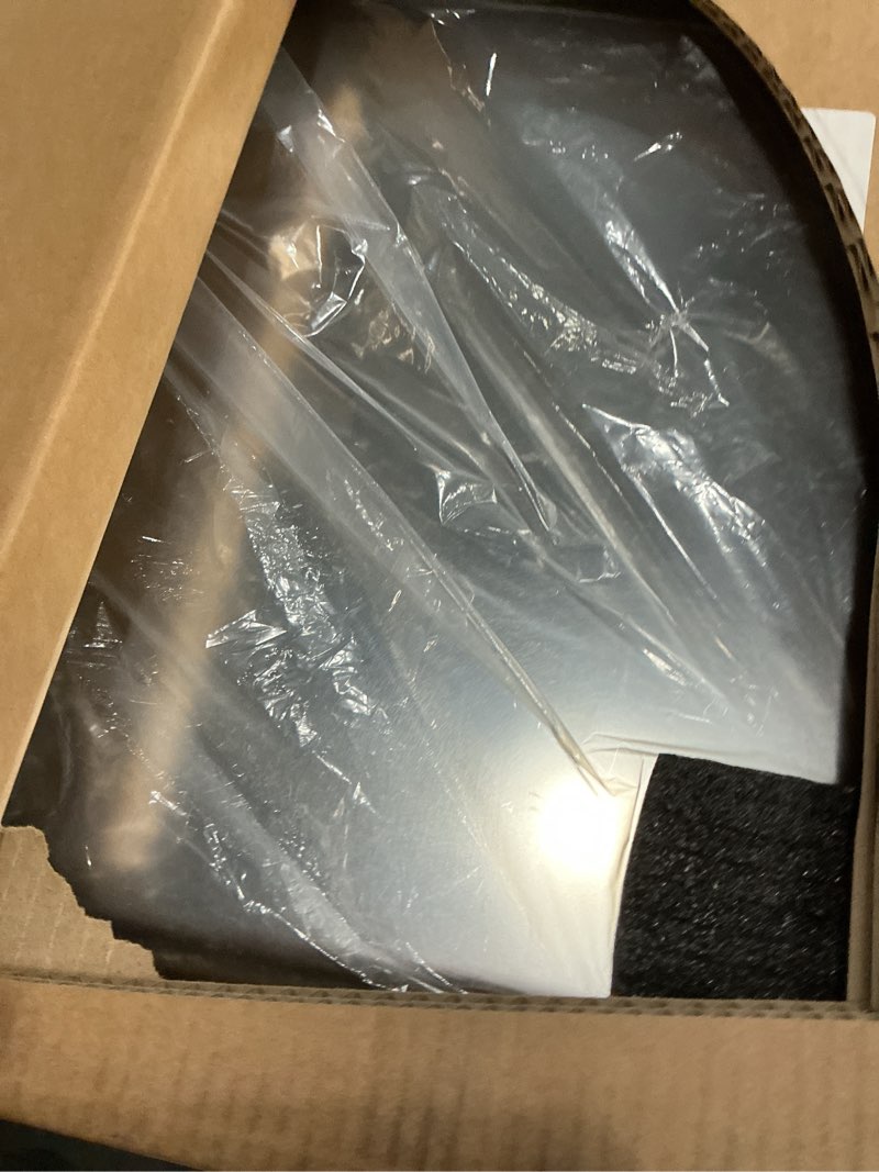 Condition photo showing Good Condition for Stainless Steel Litter Box with Pull-Out Pan, 23.6" L x 15.7" Drawer Type Semi-Enclosed Cat Litter Box with Litter Scoop for Big Cat Easy Cleaning Silver Drawer