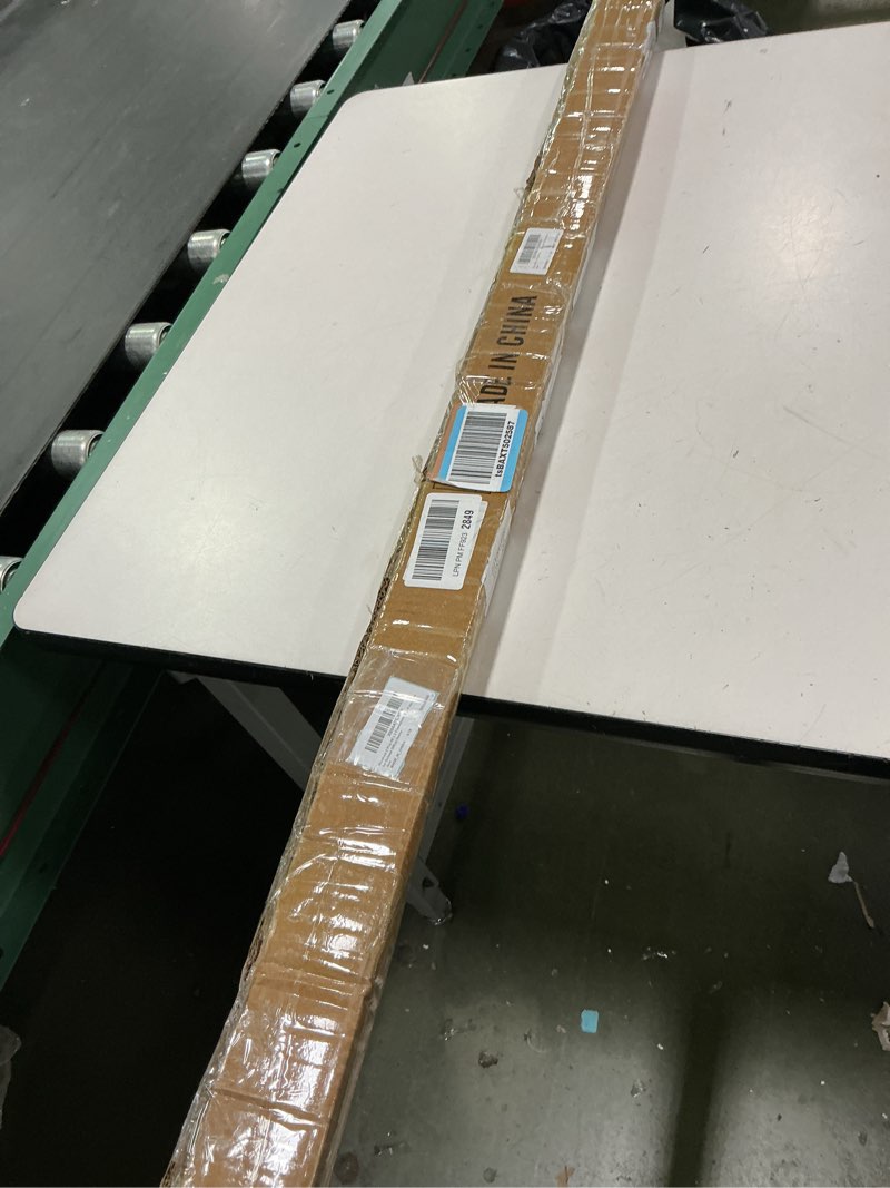 Condition photo showing New/Like New for 2 Pcs 48 x 2 Frameless Magnetic Bulletin Board Strip for Wall Stainless Iron Metal Bulletin Bar Board Memo Strip with 16 Magnets 4 Nails 4 Wall Anchors for School Office Home