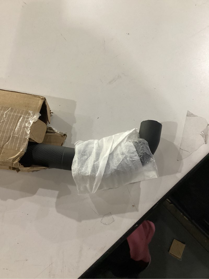 Condition photo showing As Is for Grab Bars for Shower, 1 Pack 18-Inch Anti Slip Shower Handles for Elderly, Safety Shower Grab Bar, Stainless Steel Handicap Grab Bars for Bathroom (Black 1" Diameter)