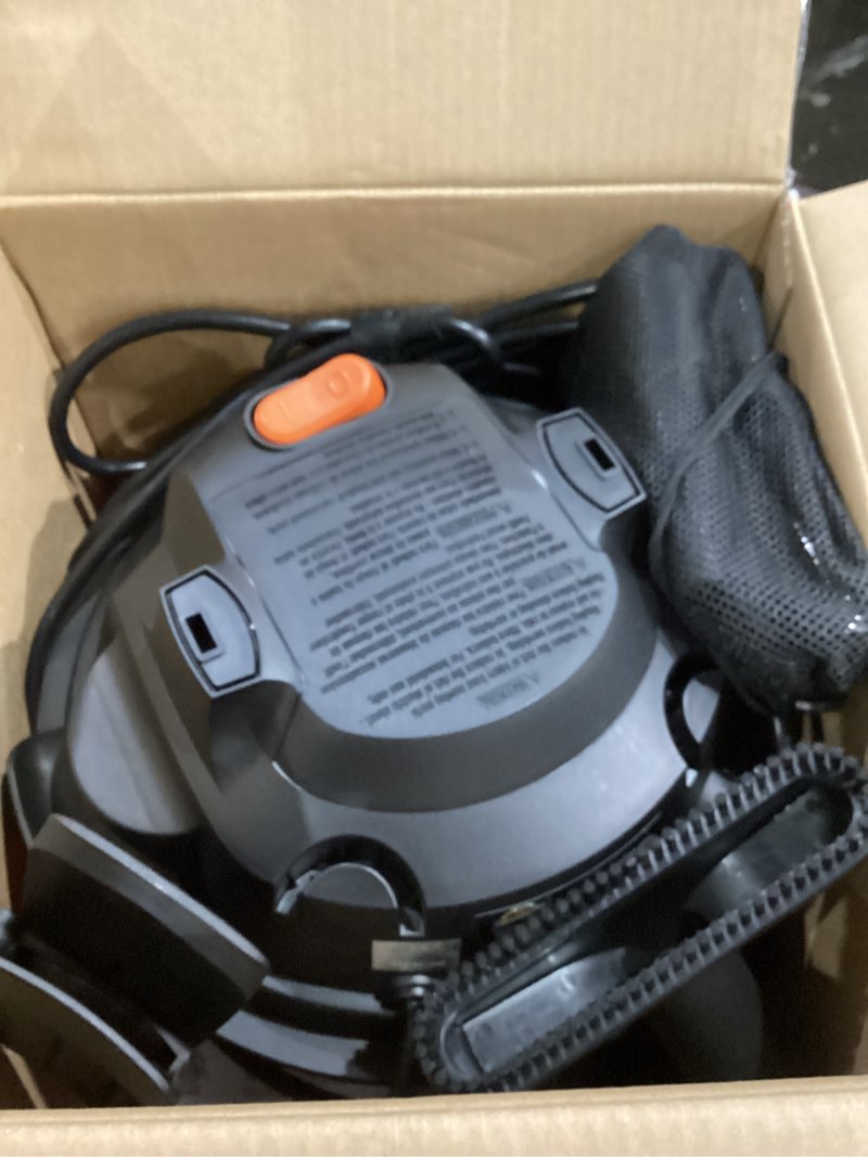 Condition photo showing As Is for armor all 2.5 gallon 2 peak hp wet dry vacuum,vom205p 0901