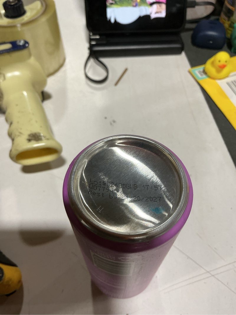 Condition photo showing New/Like New for gorgie sugar free natural energy drinks, sparkling original variety pack (6 cans) healthy energy drink, natural coffee replacement with green tea caffeine and biotin 150mg caffeine, vegan, low calorie