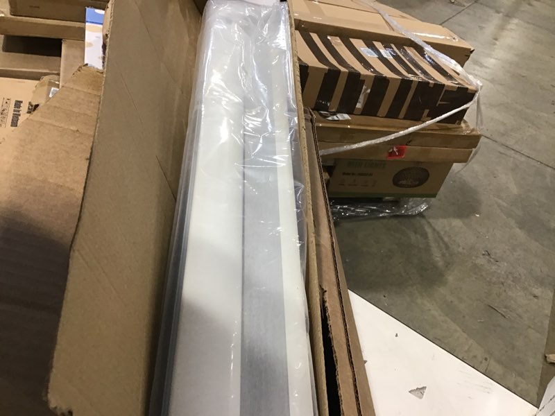 Condition photo showing New/Like New for Joydeco No Tools No Drill Window Blinds for Indoor Windows, Blackout Shades Cellular Shades Cordless, No Drill Blinds for Windows, Window Shades for Home, Bedrooms, Doors (White, 42" W x 64" H) White - No Drill Design 42"W x 64"H