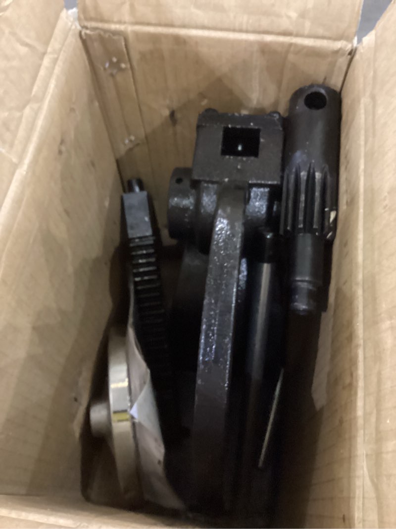 Condition photo showing As Is for VEVOR Arbor Press, 1 Ton Manual Arbor Press with Handwheel, 5.9" Maximum Height, Cast Iron Heavy-duty Manual Desktop Arbor Press, Precision Hand Press for Stamping, Bending, Stretching, Forming 1T Manual, with Handwheel