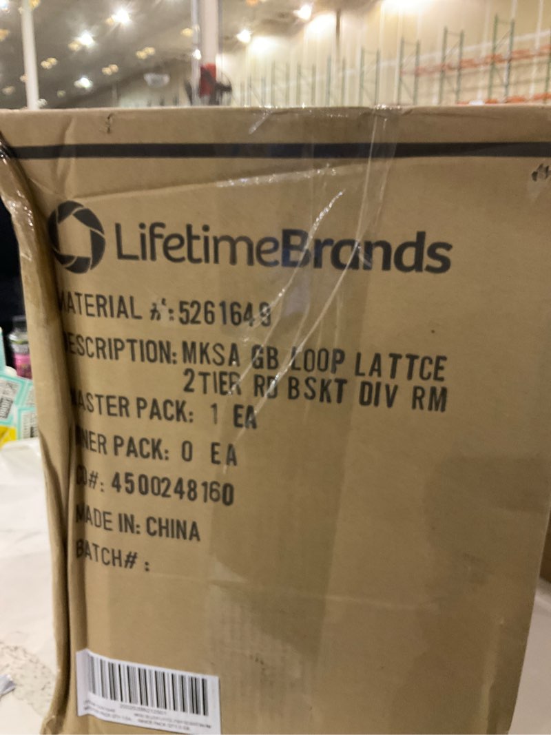 2 tier rd basket divide room