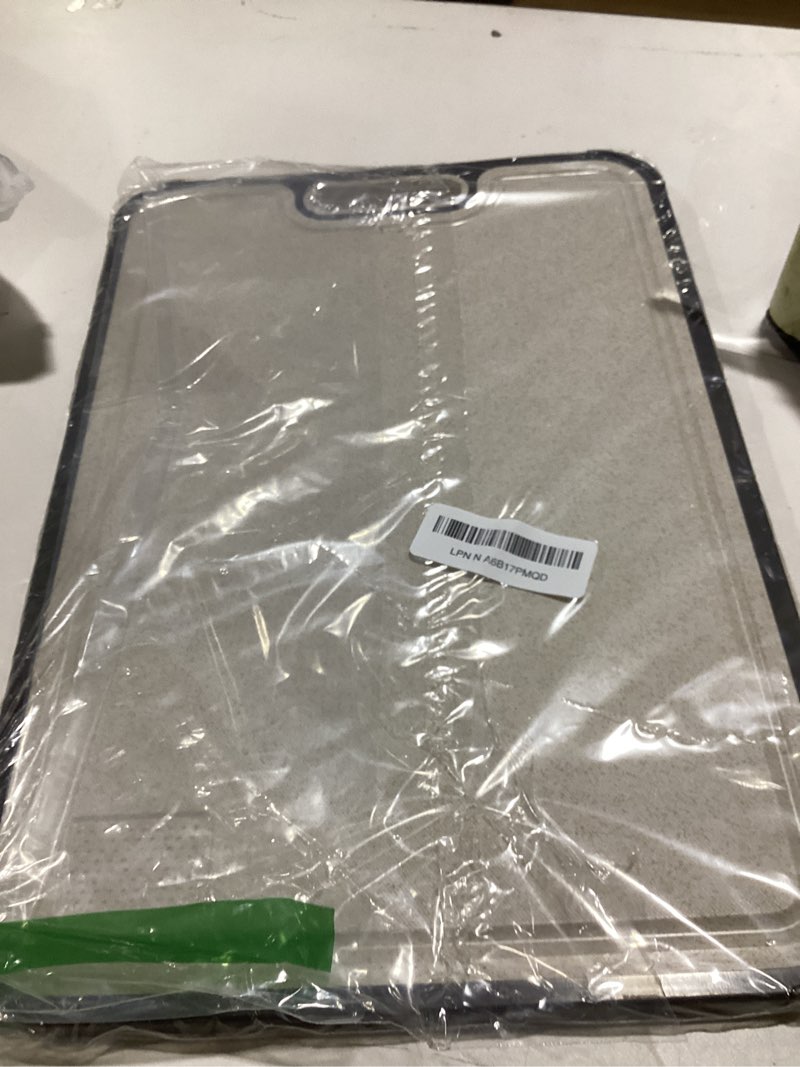 Condition photo showing Good Condition for Titanium Cutting Board for Kitchen, Cutting Board Double Sided Food Grade, Pure Titanium/PP, Easy to Clean Large Size 16”×11” Silver Set of 1 (16" x 11")