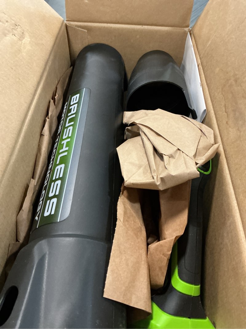 Condition photo showing Good Condition for greenworks 40v (130 mph / 550 cfm) brushless axial leaf blower, tool only (b08d7dbdnq)