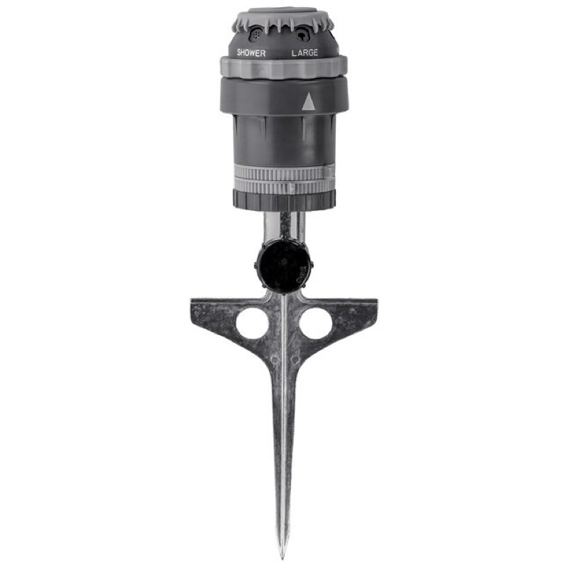 Orbit H2O-6 5000-sq ft Rotating Spike Lawn Sprinkler 