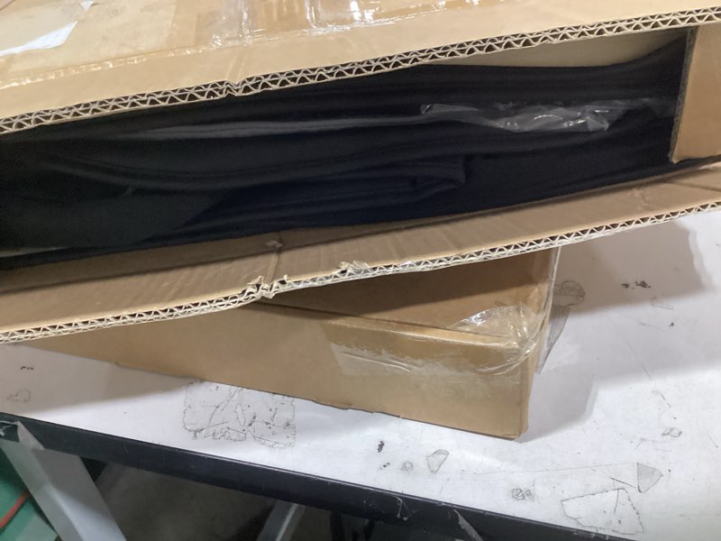 Condition photo showing Good Condition for lingvido truck seat covers for 2009-2025 ford f150 supercrew and 2017-2025 f250 f350 f450 super duty crew cab, waterproof faux leather seat covers for trucks, full set front & rear, black & gray black&gray f150 09-25 full set