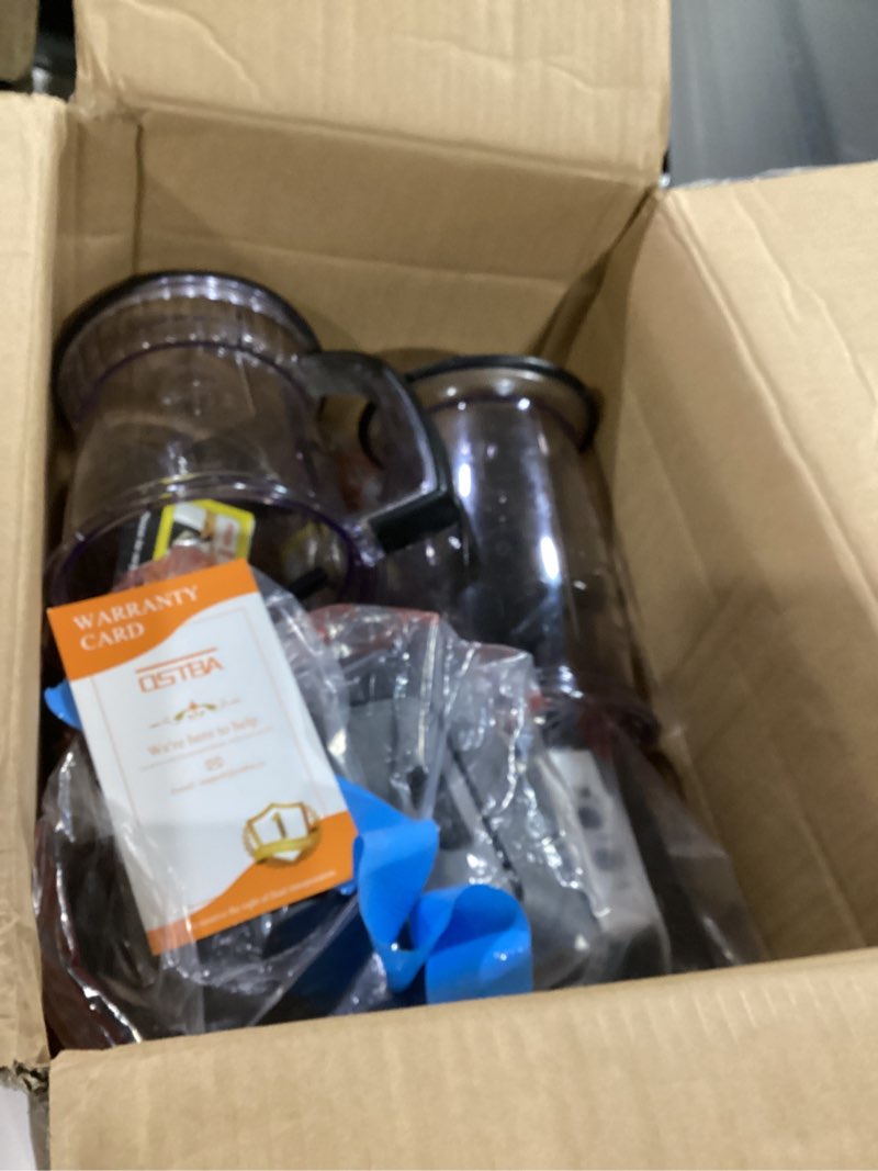 Condition photo showing As Is for ninja kitchen system | all-in-one for smoothies, frozen drinks, veggie chopper & more | with full-size pitcher, 8 cup food processor bowl, (2) 18 oz. cups, | 1200 watt | dark grey | br601amz pitcher + bowl + (2) 18-oz. cups