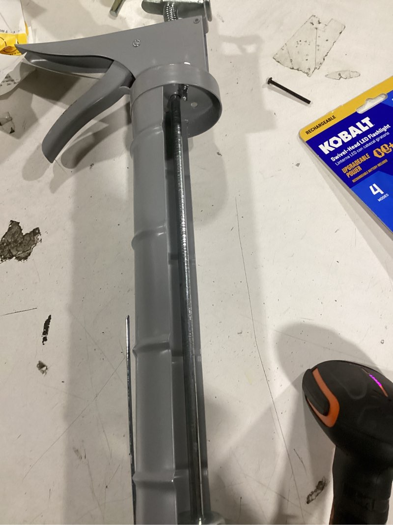 Condition photo showing Good Condition for project source smooth 28 -oz smooth rod caulk gun