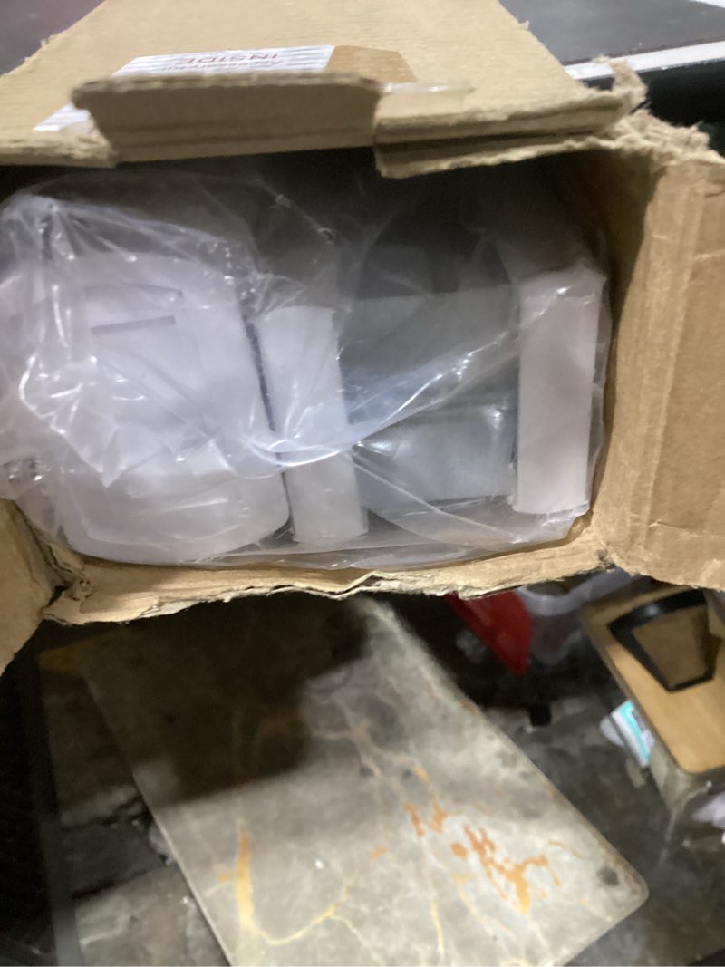 Condition photo showing Good Condition for joydeco no tools no drill blinds for indoor windows, cordless window blinds cellular shades top down bottom up blackout honeycomb blinds thermal insulated noise reduction (white, 50" w x 64" h) white 50"w x 64"h