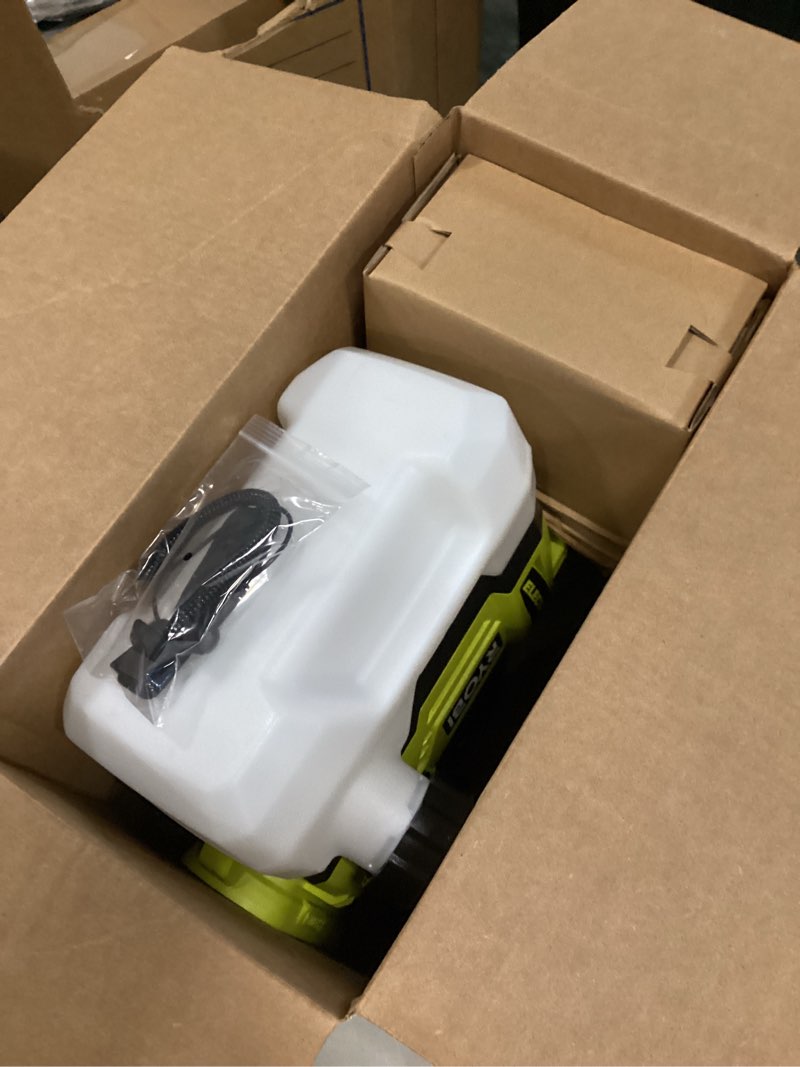Condition photo showing New/Like New for one+ 18v cordless electrostatic 0.5 gal. sprayer (tool only)