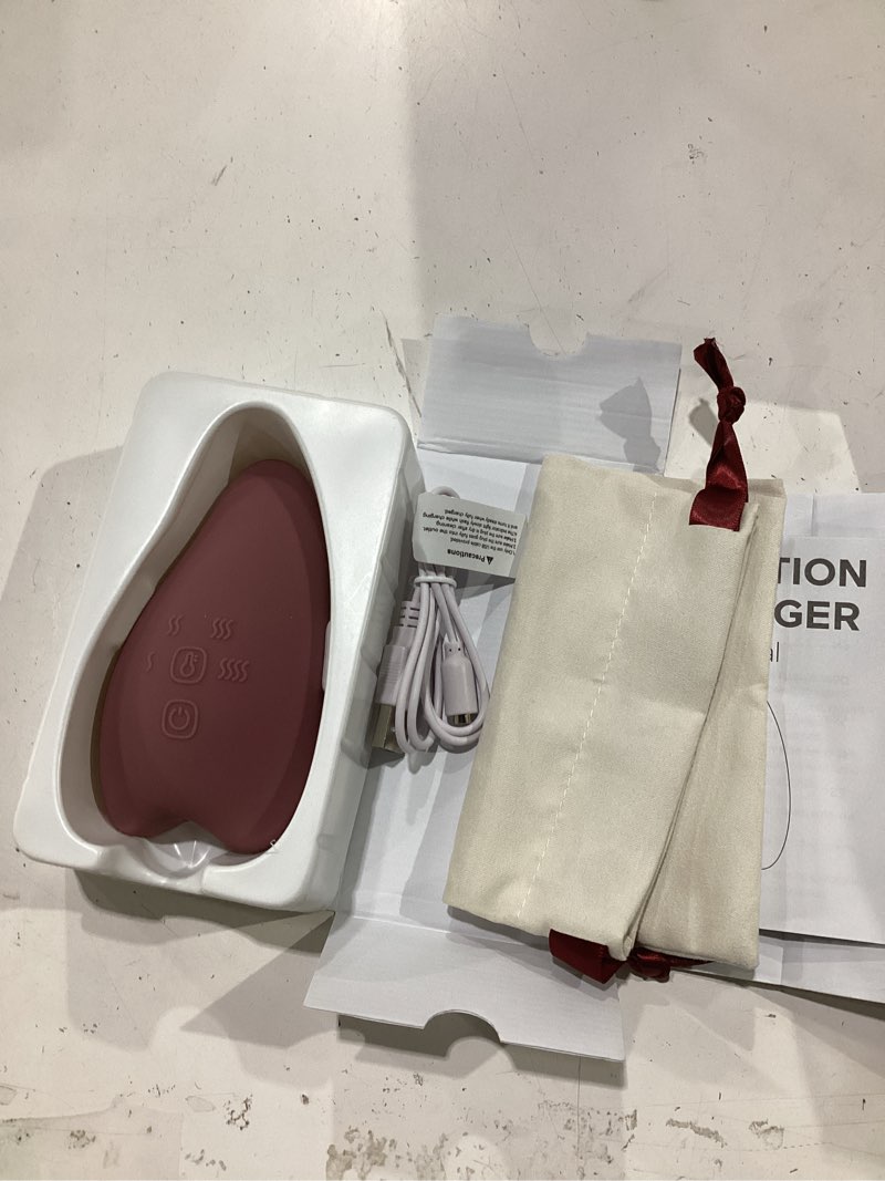 Condition photo showing Good Condition for momcozy a1pro lactation massager, deep vibration & rapid heating for clog relief & efficient pumping, breastfeeding essentials with memory function & fast charging, for postpartum mom regular-a1pro-1 red