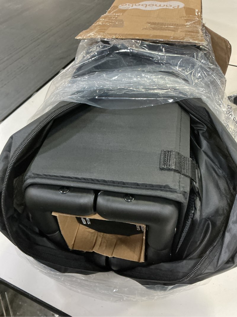 Condition photo showing Good Condition for Pamo Babe Portable Crib Baby Playpen with Mattress and Carry Bag Black