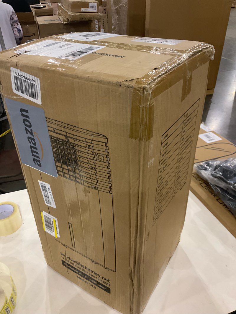 flowbreeze 24" windowless portable air conditioner, 15h timer & 120°oscillation, 3-in-1 portable ac unit w/remote, 2-gal tank, 3 modes & speeds, ultra-quiet ventless swamp cooler for homeoffice, onyx