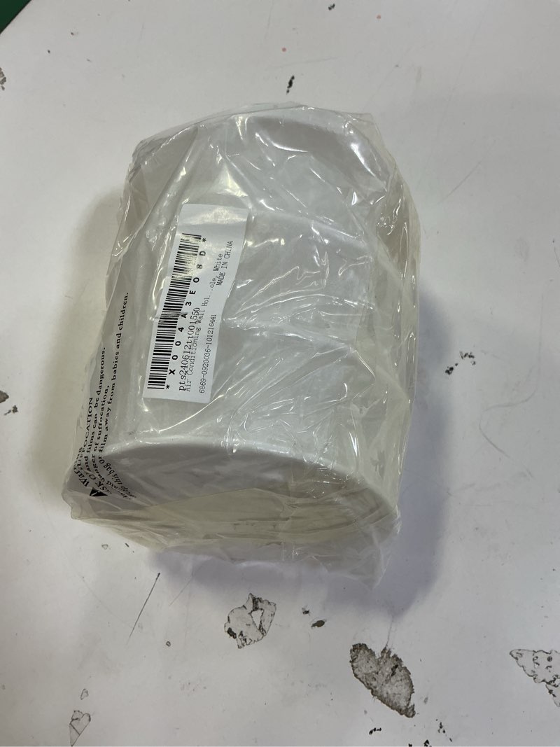 Condition photo showing New/Like New for PATIKIL Air Conditioning Wall Hole Cover, 4Pcs Air Conditioner Blocking Hole Plug Decoration Water Pipe Sealing Plate Cover for 4" - 4.3" Diameter Hole, White