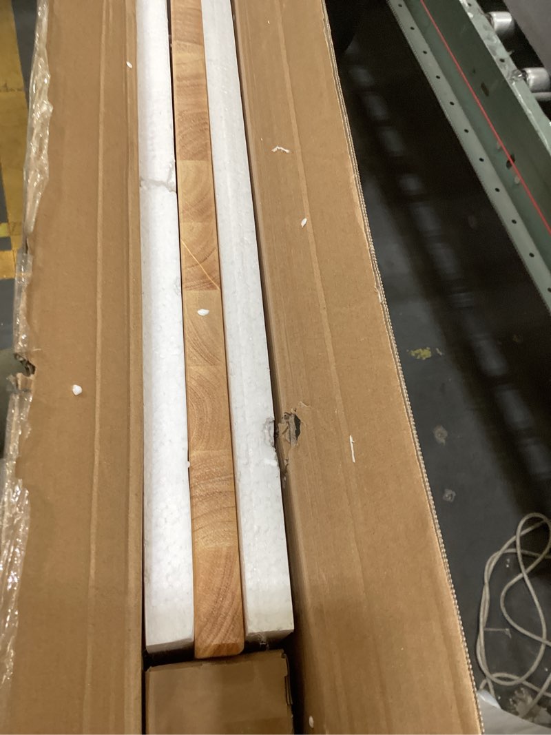 Condition photo showing As Is for torack heavy duty wall mounted folding workbench, space-saving collapsible wall table/desk for garage workshop, holds up to 550 lbs(board size: 47.25 x 22.75 in) 47.25x22.75 inch