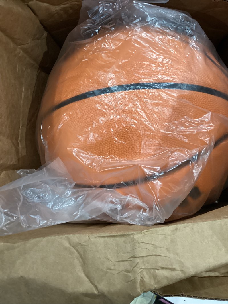 Condition photo showing Good Condition for wilson ncaa evo nxt official indoor game basketballs - sizes 6 and 7 black/orange size 6 - 28.5"