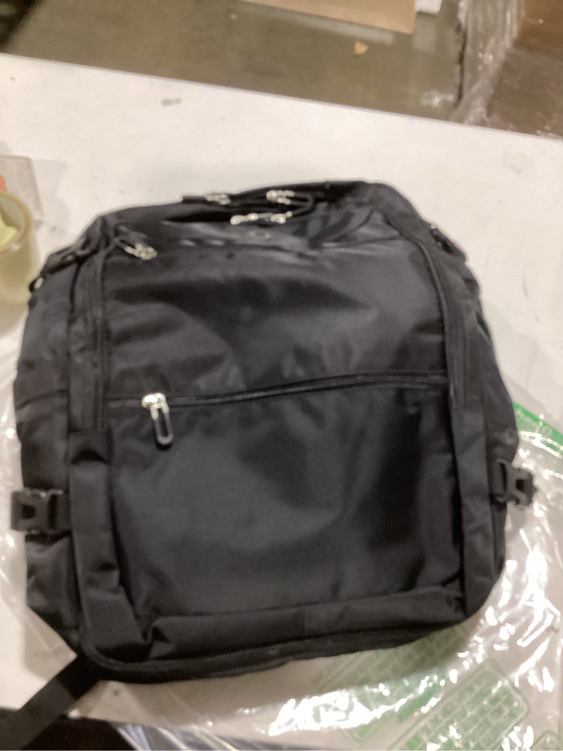 Skaypibs Black Backpack for Men Women, School Backpack for Boys Girls Teens, 15.6 Inch Laptop Backpa