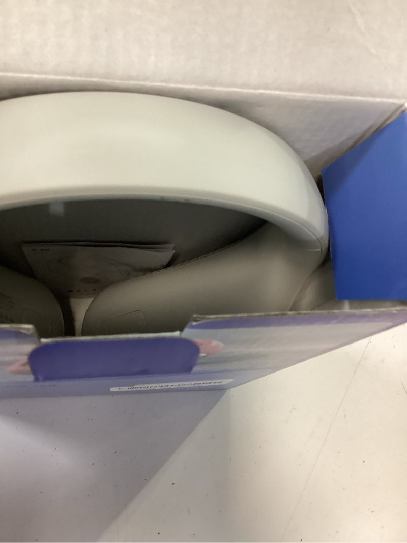 Condition photo showing Good Condition for portable neck fan,personal wearable bladeless fan,led display,4-speeds,6000mah usb rechargeable,360° strong cooling wind,hands free,white elephant gift,christmas gifts for men women (light grey)