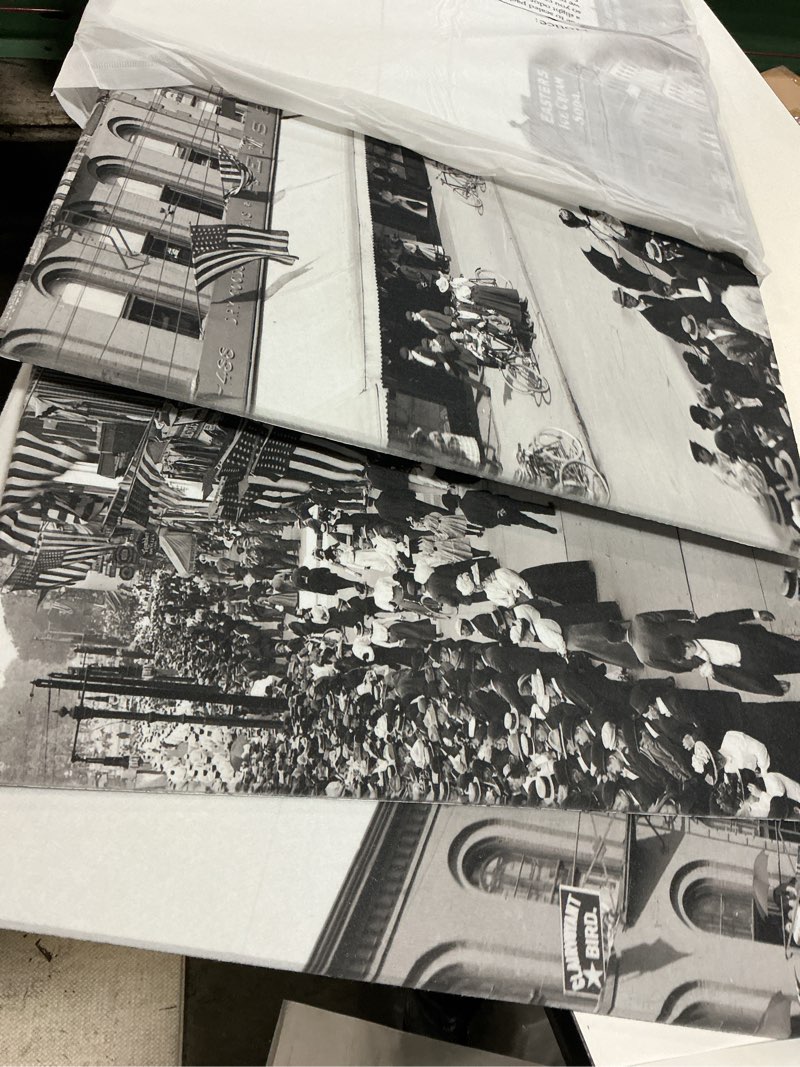 Condition photo showing Good Condition for acoustic wall panel 6 pack, 23.6"x23.6"decorative art soundproof panel, sound absorb self-adhesive panel, acoustic treatment for studio, home theater, office