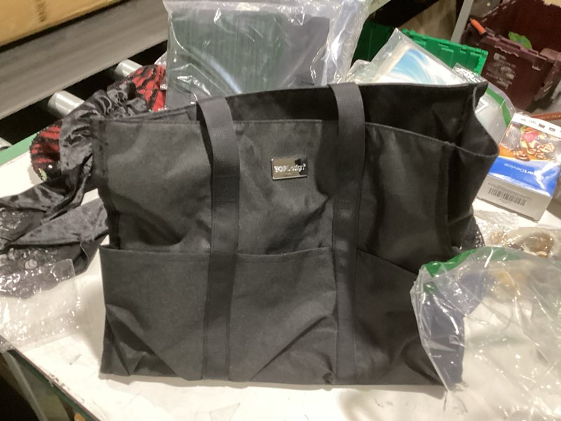Condition photo showing Good Condition for **similar to**ibfun utility tote bag with 14/24 pockets zip top teacher tote bag for teacher/work women large b1-l-black