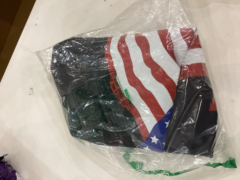 Spare Tire Cover, Black Wheel Cover with American US Flag PVC Leather Waterproof Dust-Proof Universa