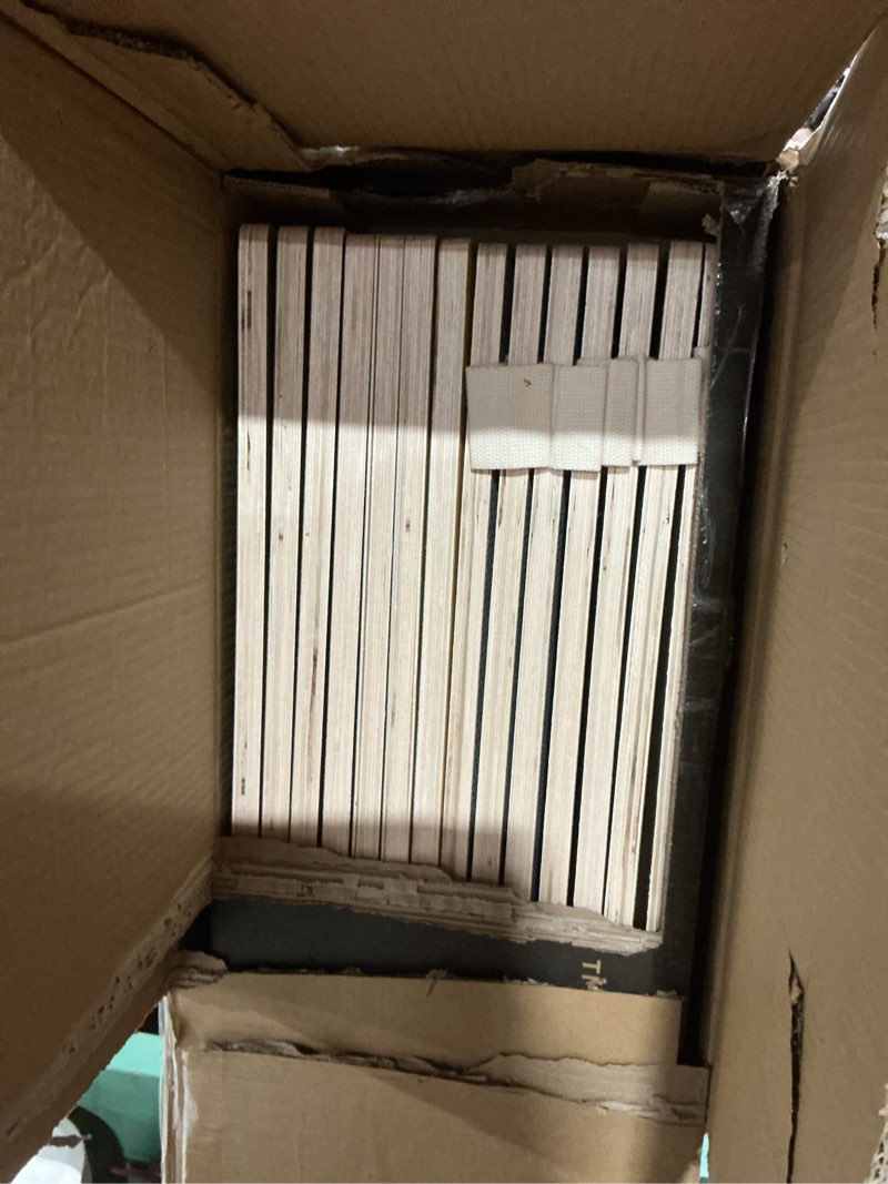 Condition photo showing Good Condition for Meliusly SlatSure Full Size Horizontal Bed Slats – Heavy Duty Wood Replacement Bed Slats, Bed Frame Support Slats, Slatted Wooden Mattress Support Base for Broken, Sagging or Worn-Out Slats Full (53x75'')