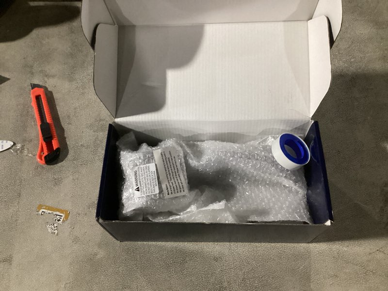 Condition photo showing Good Condition for FEELSO Filtered Shower Head with Handheld, High Pressure 4 Spray Showerhead with Filters & Upgraded Anti-clog Nozzles for Hard Water -Remove Chlorine, Reduce Dry Itchy Skin -ON/OFF Switch for Pet Bath Gray