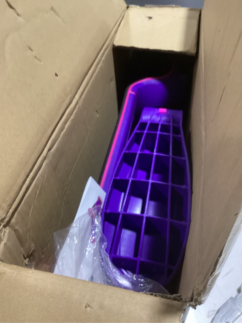 Condition photo showing Good Condition for gotrax ks3 pro folding kick scooter for kids, one key removable seat & 3 extra wide pu light-up wheels and anti-slip deck, adjustable height handlebar and lean-to-steer scooter for children aged 2-8 purple