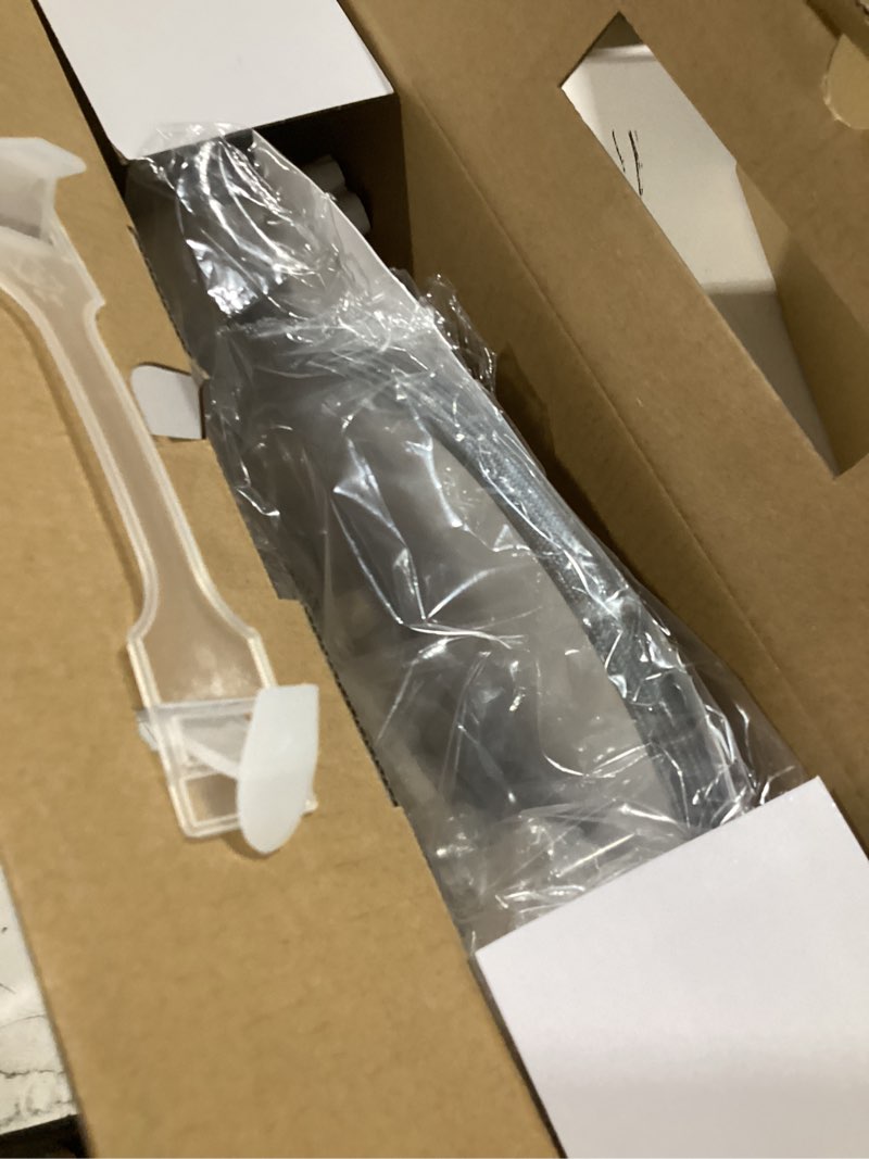 Condition photo showing As Is for bidet attachment for toilet,ultra thin non-electric bidet,dual self-cleaning nozzles, adjustable water pressure, knob control for water flow & on/off, fits most standard toilets ?0.23 in? square-1