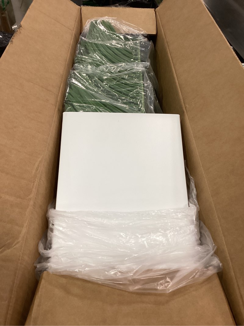 Condition photo showing New/Like New for Artificial Palm Tree 5FT - Fake Tree with White Tall Planter - Faux Tropical Areca Floor Plant in Pot - Artificial Silk Plant for Home Office Living Room Decor Indoor White 5ft