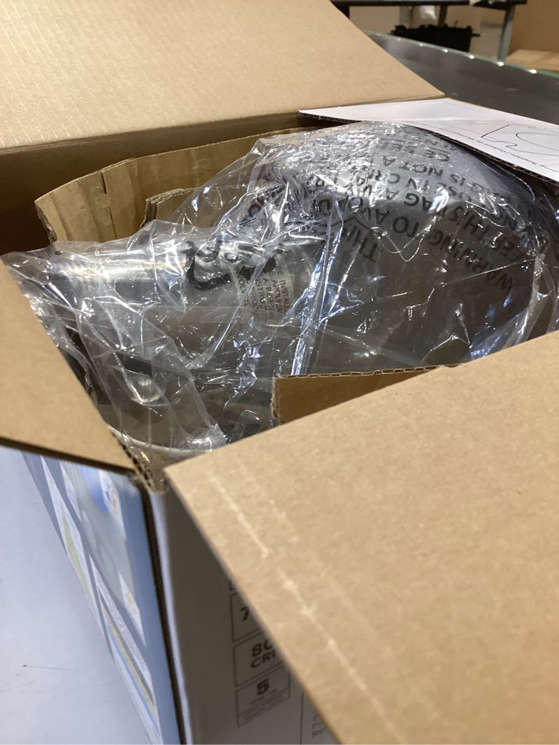 Condition photo showing As Is for lithonia lighting 175-watt equivalent integrated led gray area light with switchable color temperatures