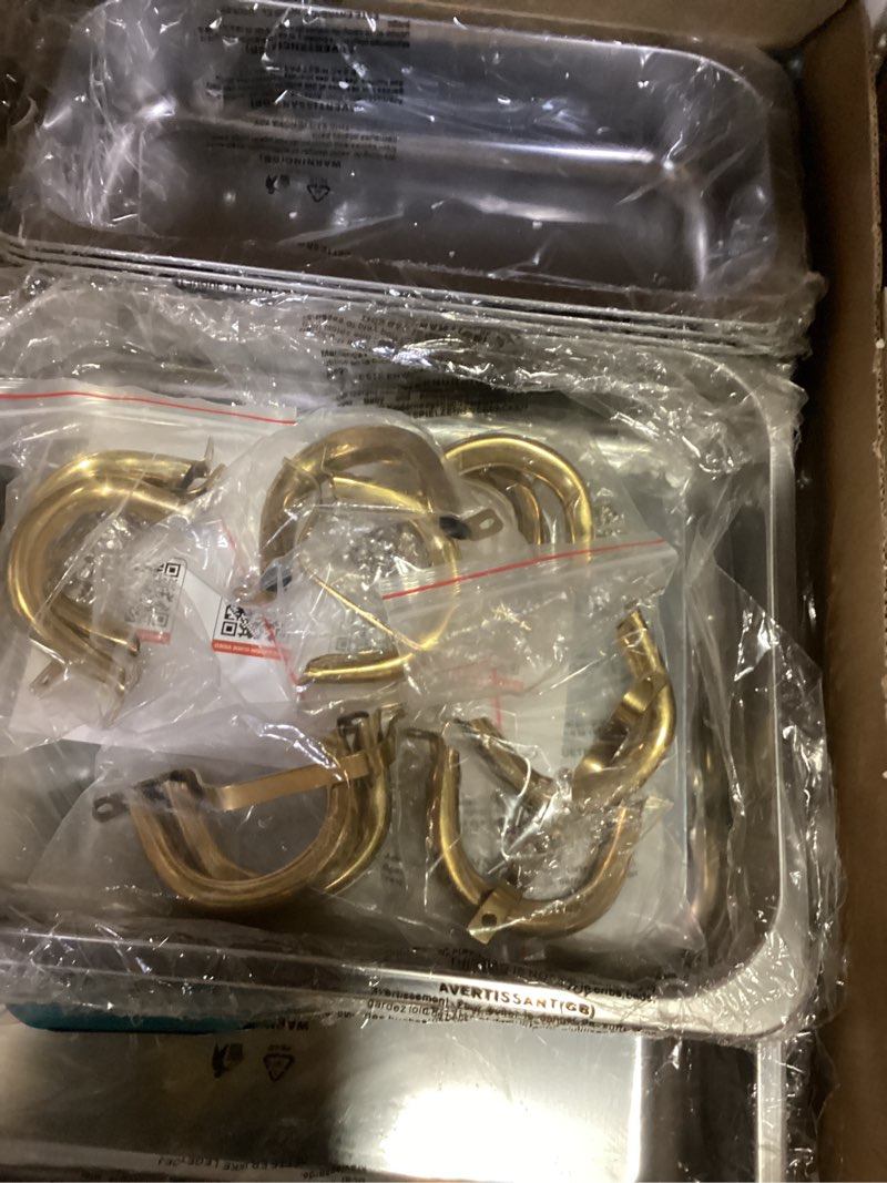 Condition photo showing Good Condition for chafing dishes for buffet 4 pack 7 pans, 9.5qt [sturdy & rolled edge] chafing dish buffet set, [mirror-like polished finish] easy to clean food warmers for parties, gathering, wedding, event, catering 2 full size,2 half size,3 1/3 size