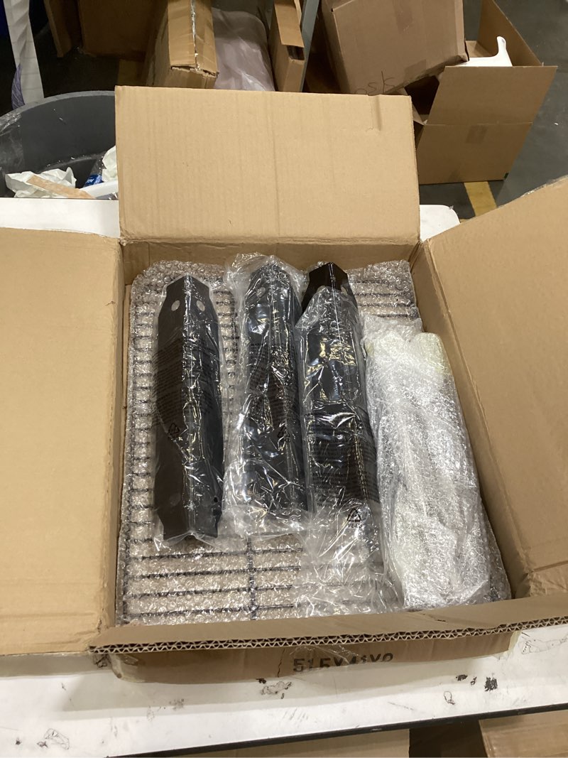 Condition photo showing Good Condition for hiorucet grill grates kits for dyna glo grill replacement parts 3 burner, dynaglo dgc310cnp-d, dgc310bnp-d, dgc310rnp-d. heat plates, burner, cooking grates for dyna-glo 3-burner propane gas grill. grill parts + grates