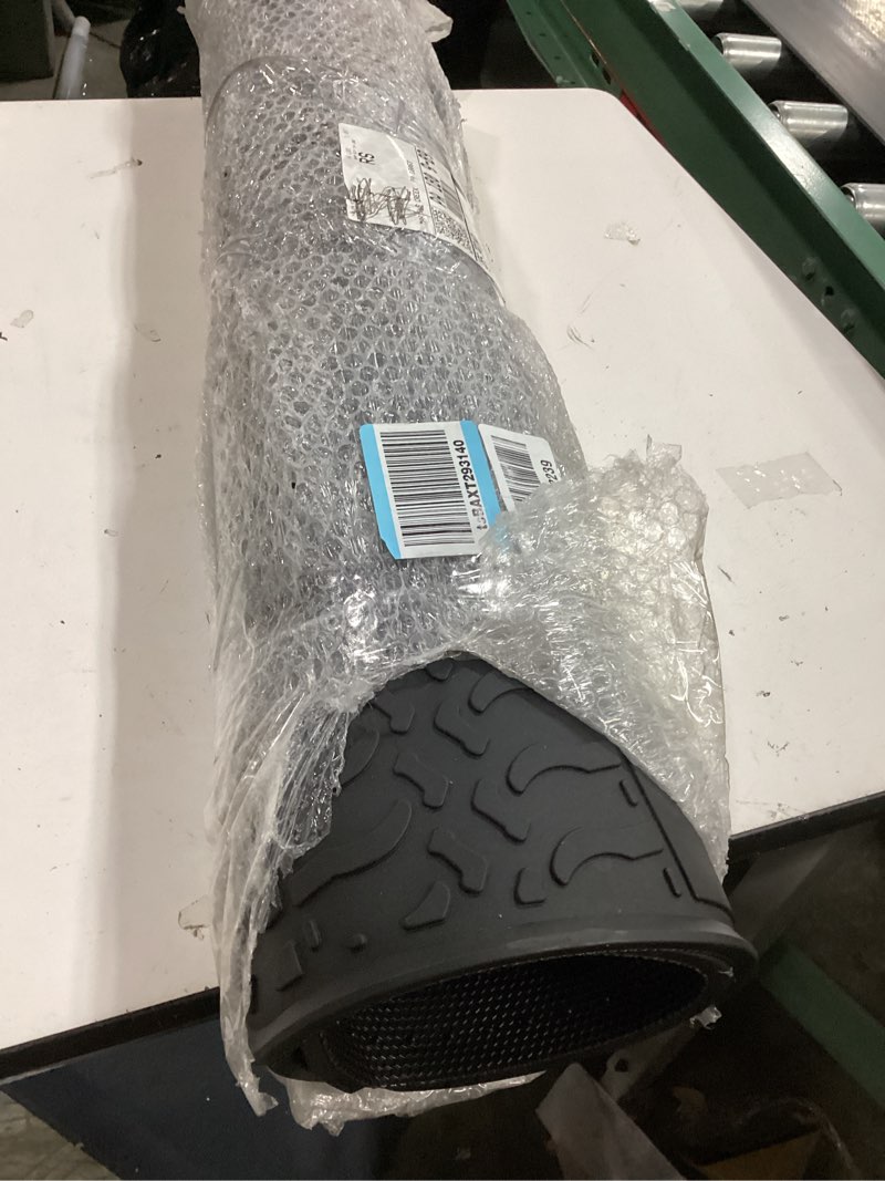 Condition photo showing Good Condition for joytutus cargo mat fits 2018-2026 wrangler jl 4x4 with oem subwoofer, all-weather guard trunk mat cargo liners heavy duty waterproof odorless durable for wrangler jl 2018-2026 4 door - not fit 4xe 4x4 cargo mats