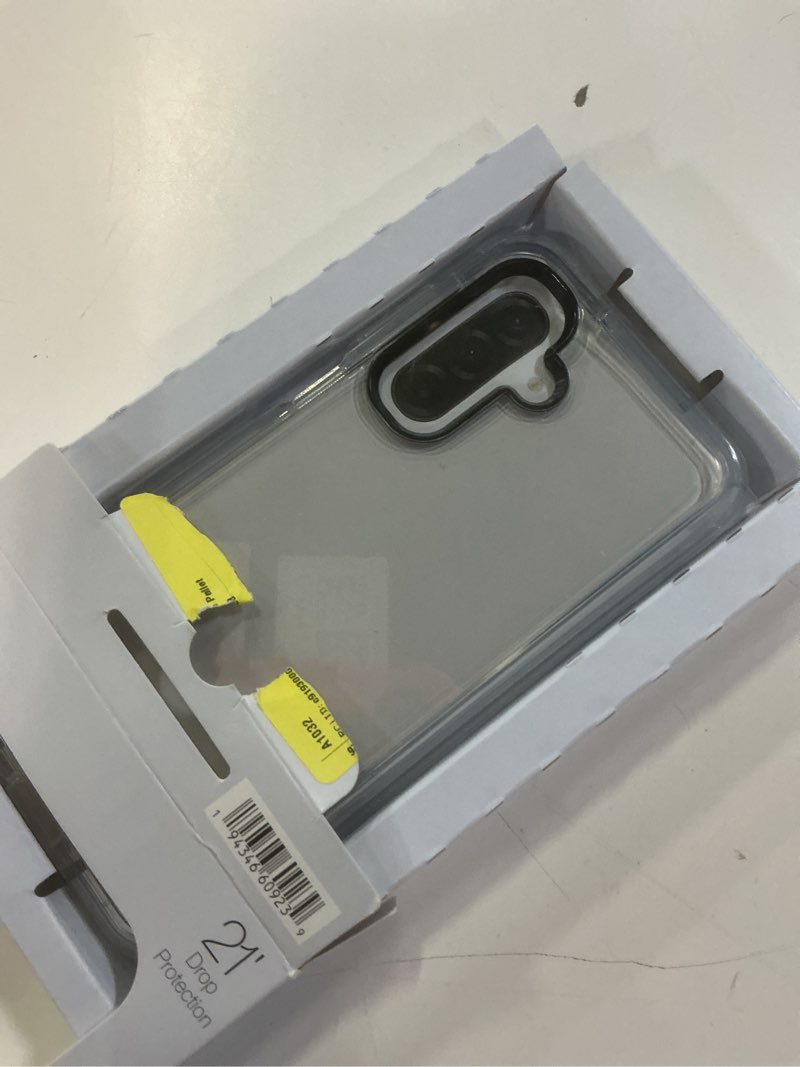 Condition photo showing New/Like New for onn rugged phone case for samsung galaxy a17 5g - clear