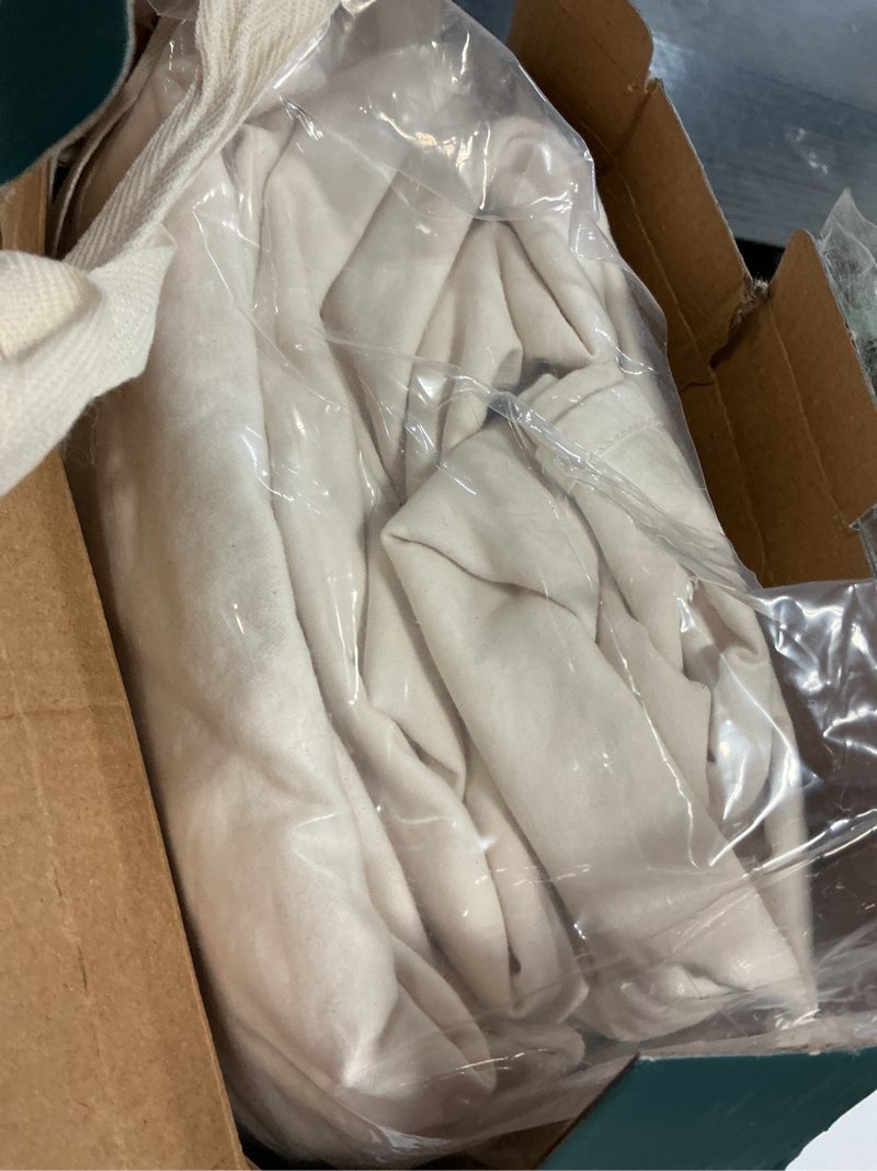 Condition photo showing Good Condition for LBRO2M 1000 Thread Count 100% Egyptian Cotton Sheets Set King Size, 4 Piece Sets Bed Sheet Deep Pocket Sheet Set 16" Soft Comfortable All Season (King, Buttercream) Buttercream King 16" Depth