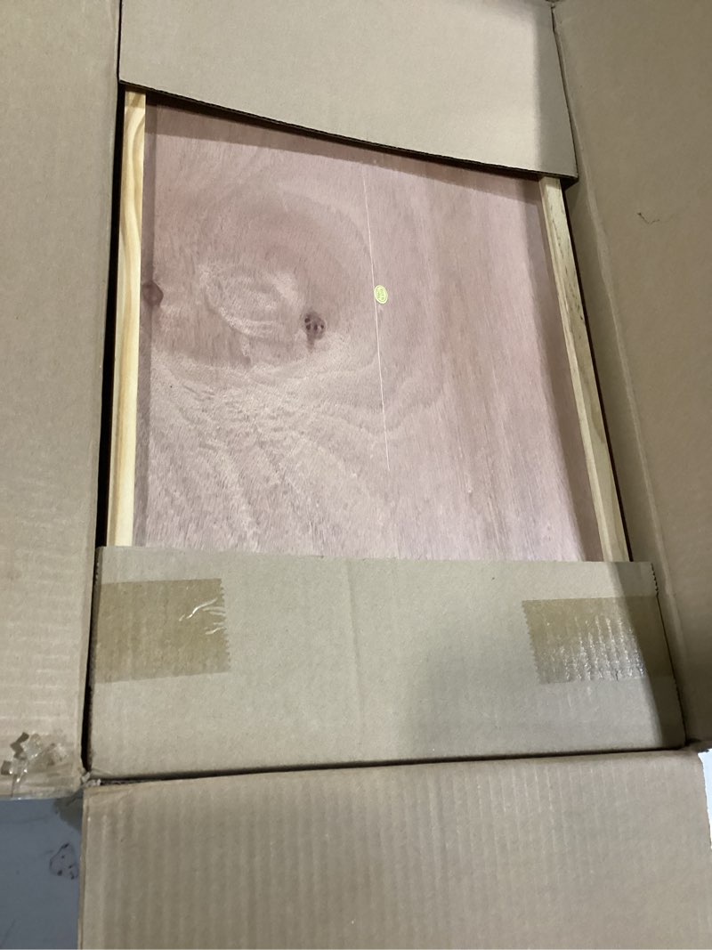 Condition photo showing Good Condition for Pet Casket, Burial Pet Loss Coffin, Pet Memorial Box for Dogs, Cats and Animals Funeral, Little Furry Loss Gift, Handmade by Eco Friendly Natural Wood_ Beige 19” L x 11” W x 7” H inch