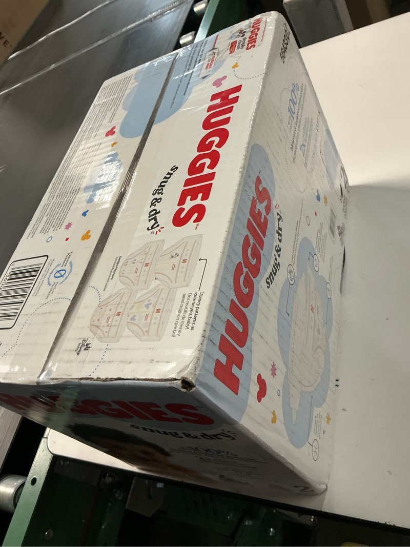 Condition photo showing New/Like New for Huggies Size 2 Diapers, Snug & Dry Baby Diapers, Size 2 (12-18 lbs), 116 Count, Packaging May Vary Size 2 116