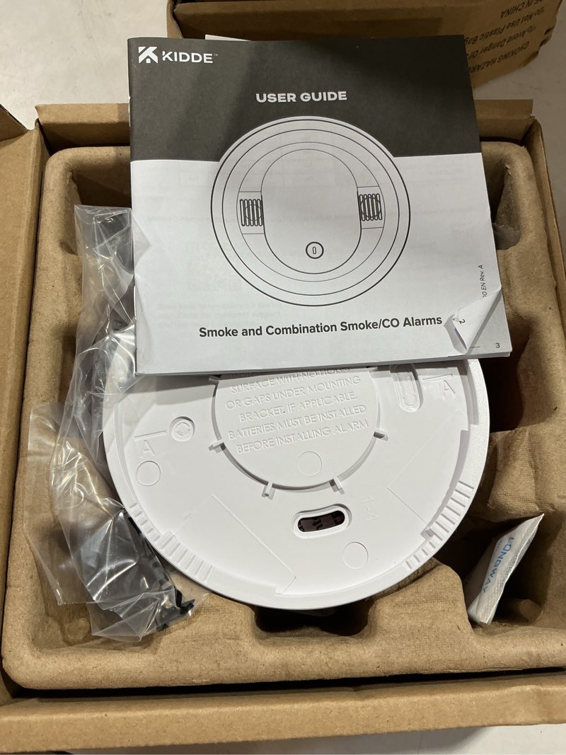 Condition photo showing New/Like New for kidde smoke detector, aa battery powered led status lights, 85 db alarm, 5-inches, 20sdr, 1 pack similiar product