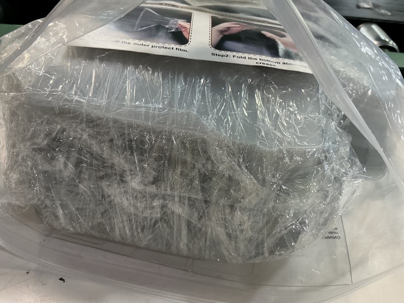 Condition photo showing Good Condition for 100 pcs clear favor boxes 3x3x3 inch, macaron boxes, cake pop boxes with hole top, individual clear gift box, plastic treat boxes for cupcake candy chocolate bomb