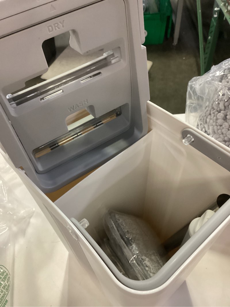 Condition photo showing Good Condition for JOYMOOP Mop and Bucket Set with Wringer, Flat Mops for Floor Cleaning, Wall Mop Cleaner with Long Handle, Hardwood Floor Mop with 4 Microfiber Pads