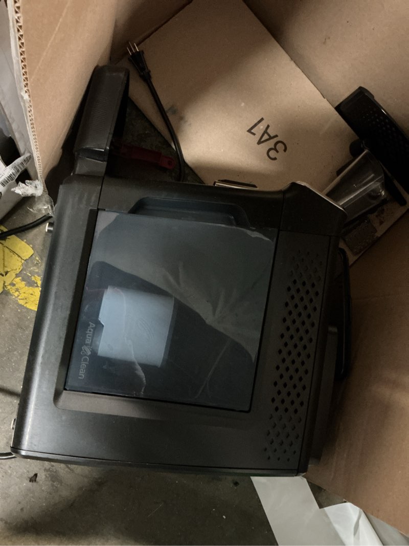 Condition photo showing As Is for philips - series 3200 espresso machine with milk frother - glossy black