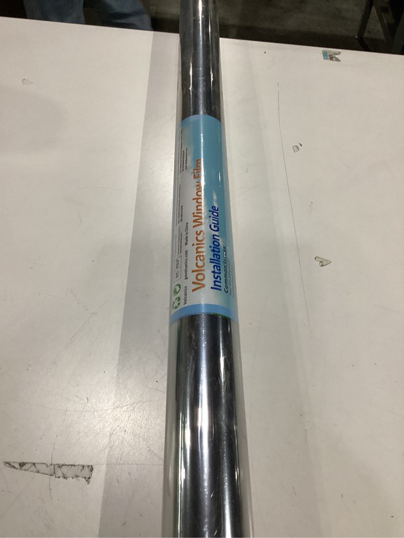 Volcanics One Way Window Privacy Film with Installation Tools 35.4 x 118 Inches, Sun Blocking Window