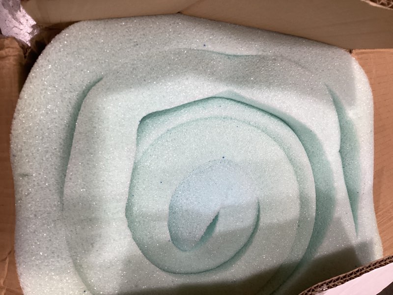 Condition photo showing Good Condition for linenspa memory foam mattress topper, queen size - 2 inch gel infused memory foam - plush feel - cooling and pressure relieving - certipur certified queen 2 inch classic gel