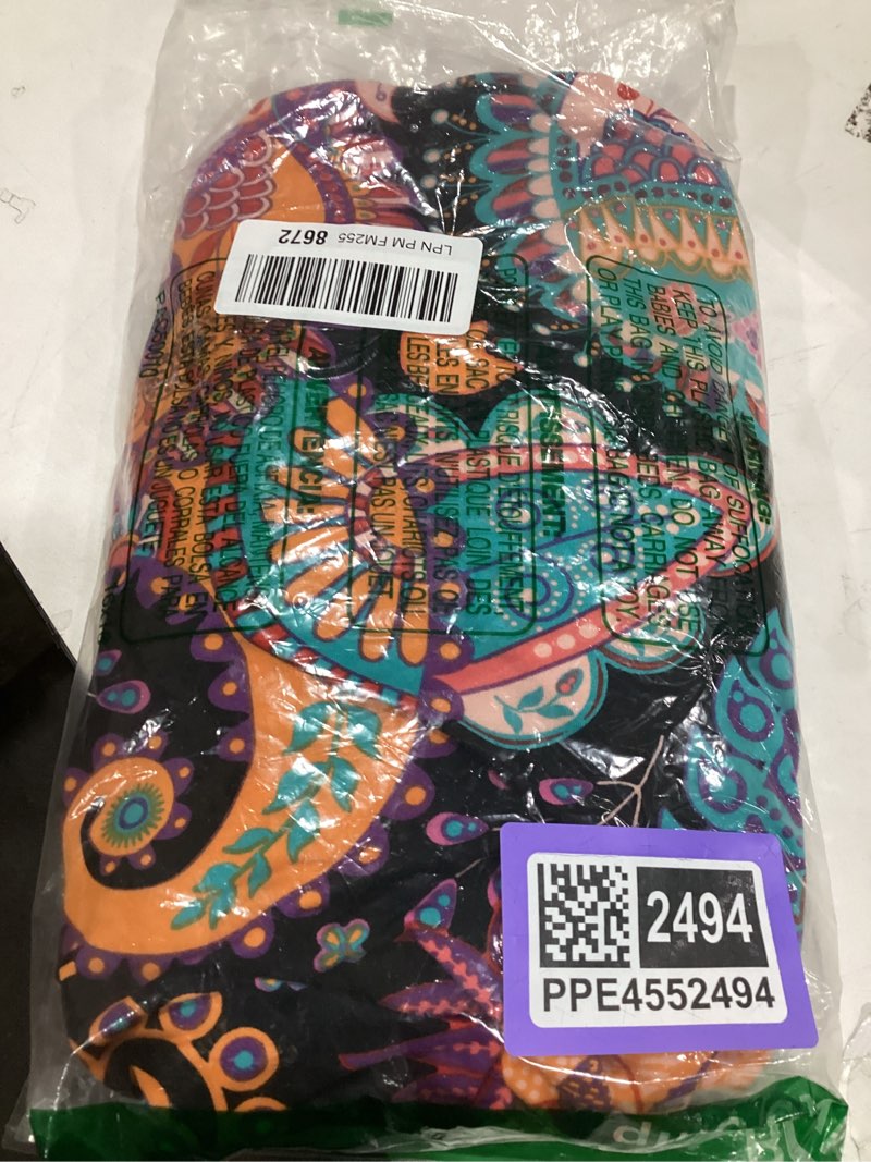 Condition photo showing Good Condition for Ottoman Cover Square Slipcovers Printed,Stretch Footrest Stool Cover for Ottoman Square,Soft Foot Stool Cover Protector with Nonslip Elastic Bottom (Medium,Purple) Purple M Length&Width:30-38",Height:14-20"