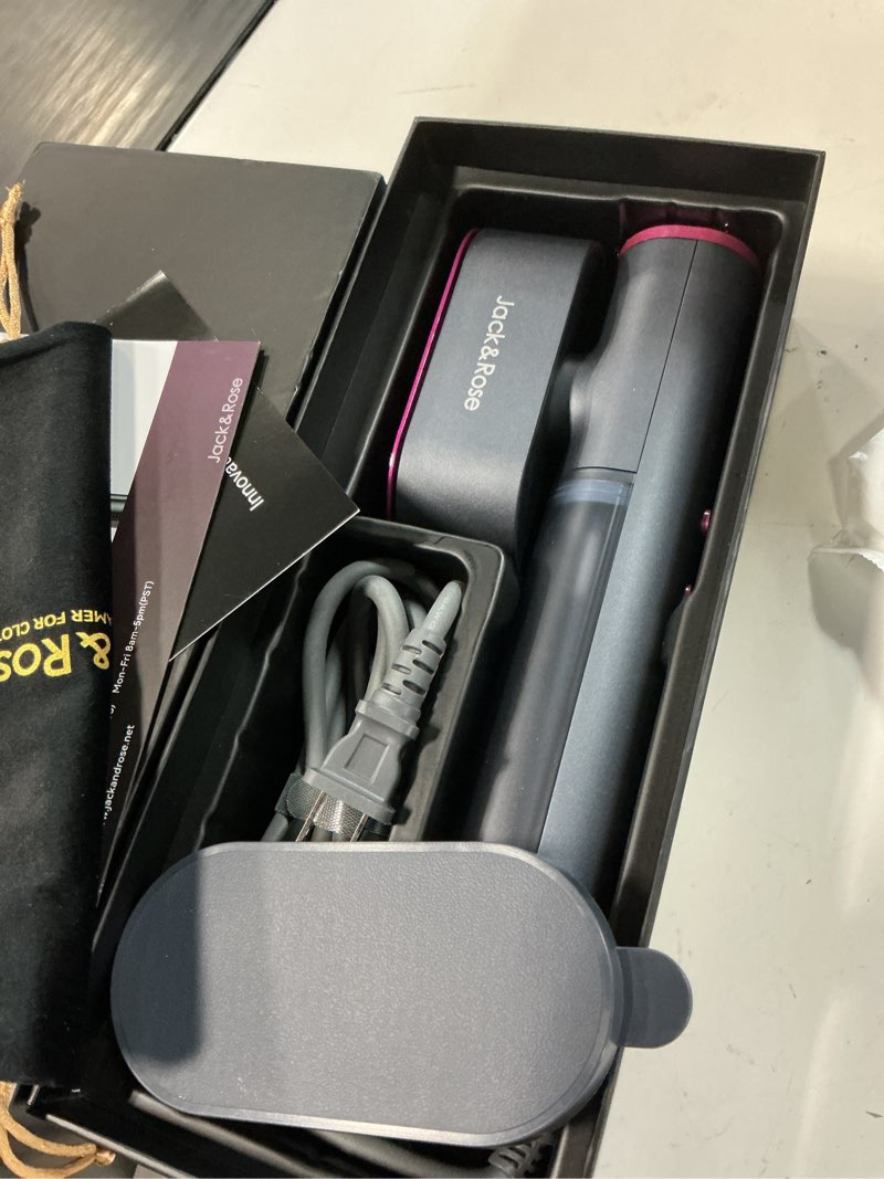 Condition photo showing Good Condition for jack ? rose travel steamer for clothes,100-220v portable iron,15s heat up,steamer ? iron 2 in 1, travel size,large ceramic heat panel,for global and europe purple
