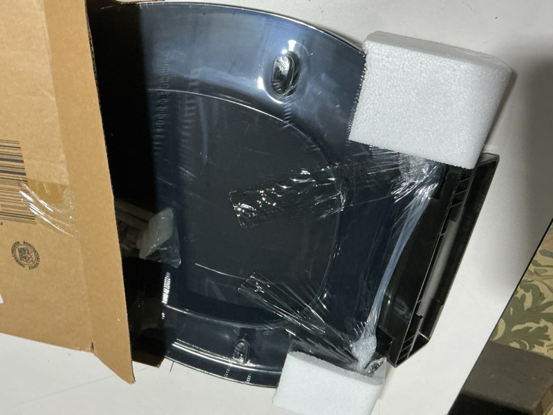 Condition photo showing Good Condition for renovators supply manufacturing black plastic soft close elongated toilet seat quiet-close lid, contoured seat easy to install and clean, grip-tight bumpers with adjustable mounting hardware